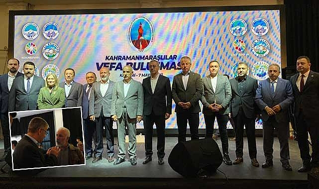 Milletvekili Adayı Çopuroğlu, Kahramanmaraşlılar Derneği'nin düzenlediği ‘Vefa Buluşması’na Katıldı