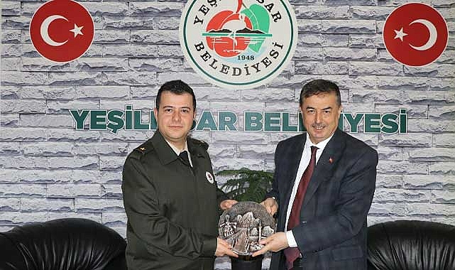 Teğmen Alptekin’den Başkan Taşyapan’a Veda Ziyareti