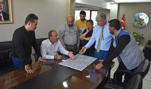 Tomarza Kurtuluş Mahallesine Yapılacak Yol Çalışmaları İçin Start Verildi