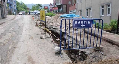 Bartın'da Roma dönemine ait su yolu bulundu