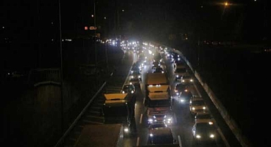 Bolu Dağı Tüneli'nde bayram yoğunluğu