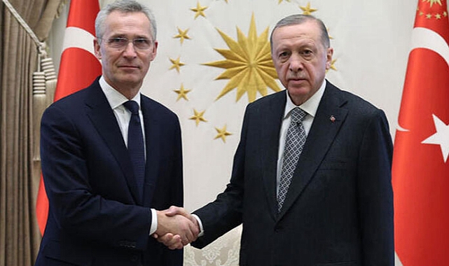 Cumhurbaşkanı Erdoğan, NATO Genel Sekreteri Stoltenberg ile görüştü