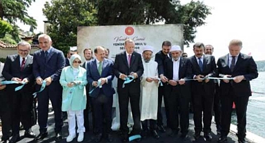 Cumhurbaşkanı Erdoğan Üsküdar'da Vaniköy Camii'nde konuştu