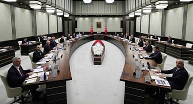 Kabine, Cumhurbaşkanı Recep Tayyip Erdoğan başkanlığında toplandı