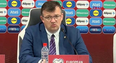 Letonya Milli Takımı Teknik Direktörü Kazakevics: Biz istesek de istemesek de skor, tabelada yazandır