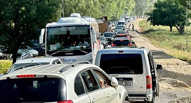 Munzur Vadisi Milli Parkı'nda yolun piknikçi araçları ve mıncırla kapanmasına tepki