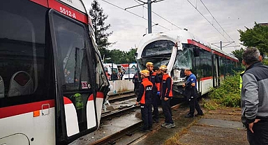 Samsun'da çarpışan tramvayların kara kutusu inceleniyor