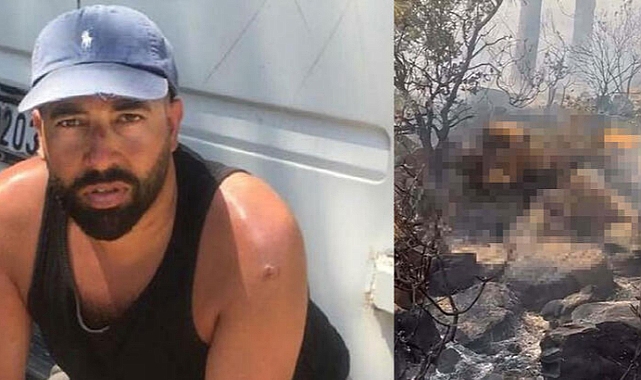 Yanan ormandaki gizemli ceset