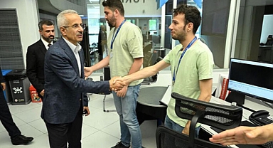 15 Temmuz'da bombalanan Türksat'a ziyaret