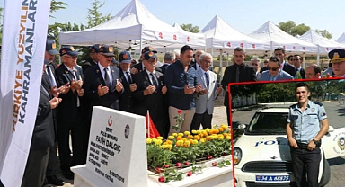 15 Temmuz şehidi mezarı başında anıldı