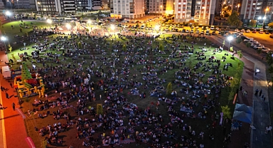 Açık Hava Sinema Günlerine Yoğun İlgi.