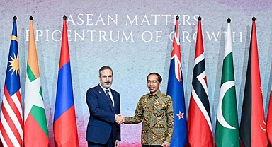 Bakan Fidan, Endonezya Cumhurbaşkanı ile görüştü