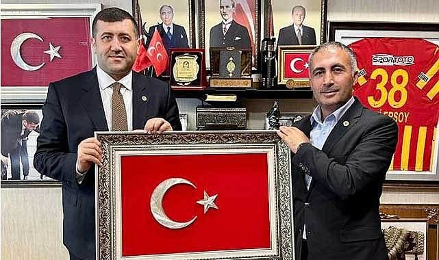 Başkan Baki Bayrak, Milletvekili Baki Ersoy'u TBMM'de Ziyaret Etti