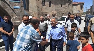 Başkan Büyükkılıç,3Bölgede Doğal Gaz ve Altyapı Çalışmalarını İnceledi...