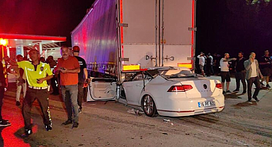 Bursa'da Ölümlü Kazada Acı Tesadüf