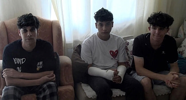 Engelli ikiz kardeşlere beyzbol sopalı saldırı 