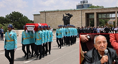 Eski bakan için TBMM'de cenaze töreni