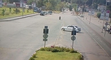 Fabrika girişinde drifte ceza