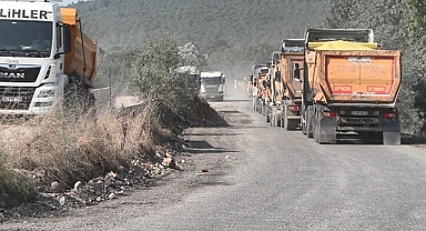 Hafriyat kamyonu tartışmasında...