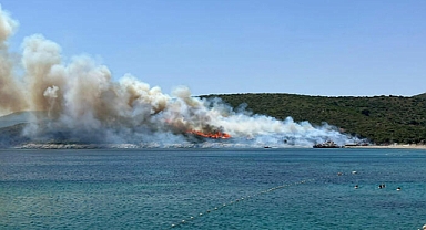 İzmir'de korkutan yangın!