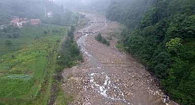 Karadeniz'de sel sonrası yaşanan...