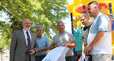 Kocasinan Belediyesi, Parkları Yenilemeye Devam Ediyor