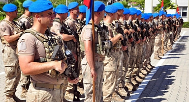 Korkutlar Taburu,petrol arama çalışmalarının emniyeti için yola çıktı