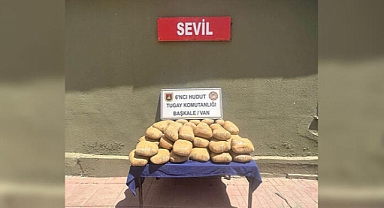 MSB: Van hudut hattında 130 kilo esrar ele geçirildi