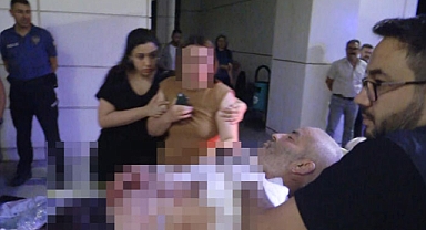 Oğlunun yardımına gitti kalbinden..