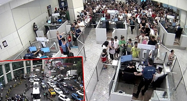 Sarp Sınır Kapısı'na telefon akını; 15 kilometrelik araç kuyruğu oluştu