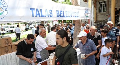 Talas Belediyesi'nden Aşure İkramı