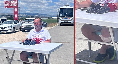 Tanju Özcan'ın yürüyüşünde 8'inci gün; Ankara'ya yaklaştı