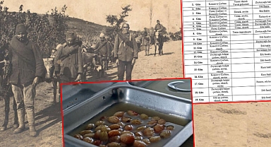 Üzüm hoşaflı 'Çanakkale Menüsü' gerçek değil