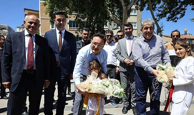 Vali Çiçek ve Milletvekili Özsoy'dan Yahyalı İlçesine Ziyareti