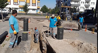Zübeyde Hanım Caddesi'nde Yağmur Suyu Hatları Güçlendirildi...