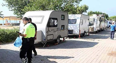 Antalya'da denize sıfır karavanlar hakkında şok karar