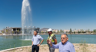 Başkan Büyükkılıç'tan Sona Yaklaşılan Millet Bahçesi'ne İnceleme