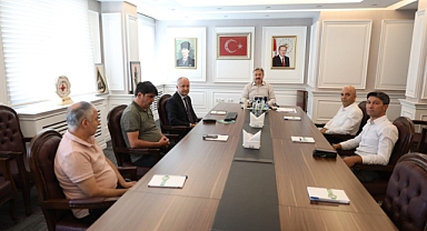 Başkan Palancıoğlu Tapu ve Kadastro Kayseri Bölge Müdürlüğü İle Toplantı Yaptı