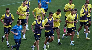 Fenerbahçe'nin Maribor maçı hazırlıkları...