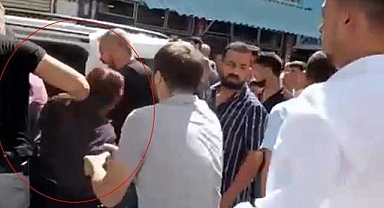 Gözaltına alınan şüphelinin ailesi polise engel olmak istedi