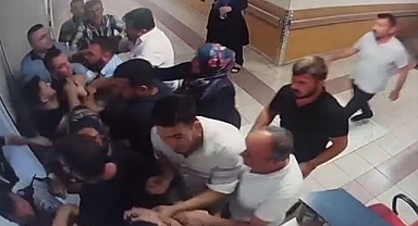 Hasta yakınlarından güvenlik görevlilerine saldırı!