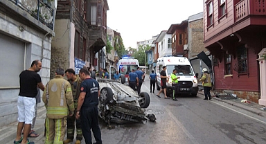 İstanbul'da akıl almaz kaza: 5 yaralı!