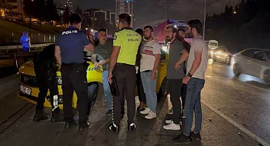 İstanbul'da kazaya neden olan sürücü kaçtı!