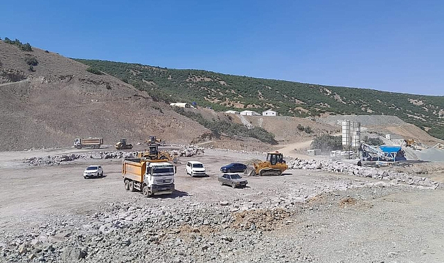 Köseler Sulama Gölet İnşaatı Hızla Devam Ediyor