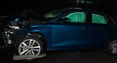 Küçükçekmece'de şaşırtan kaza!