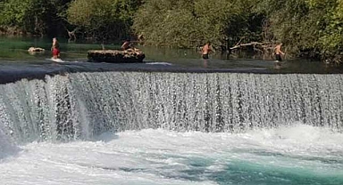 Manavgat'ta tehlikleri görüntüler