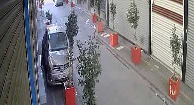 Önce saçını taradı sonra hırsızlık yaptı