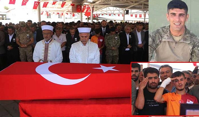 Şehit ağabeylerini asker selamıyla uğurladılar