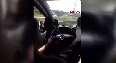 Şile'de Trafik Magandası Kameralara Böyle Yansıdı...