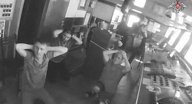 'Sukru Okan' gemisini yapılan baskın görüntüleri ortaya çıktı!